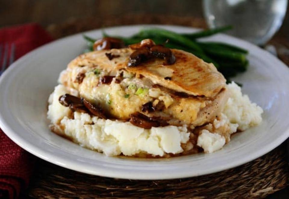 Mel’s Kitchen Cafe<p>A perfect Chicken Marsala recipe with an alcohol-free option, which will impress your whole family.</p><p><strong>Get the Recipe: <a href="https://www.melskitchencafe.com/stuffed-chicken-marsala-olive-garden-copycat/" rel="sponsored" target="_blank" data-ylk="slk:Stuffed Chicken Marsala (Olive Garden Copycat);elm:context_link;itc:0;sec:content-canvas" class="link ">Stuffed Chicken Marsala (Olive Garden Copycat)</a></strong></p>