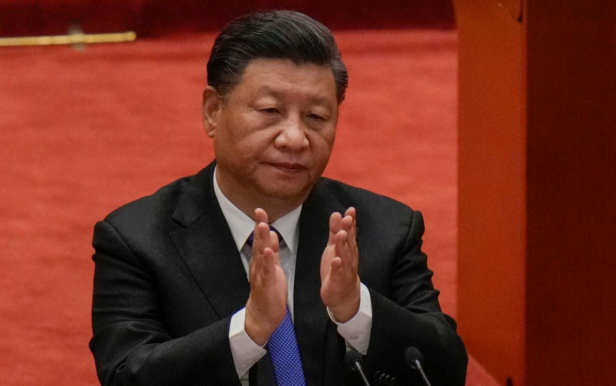 Xi Jinping is set to snub the UN conference in Glasgow - AP