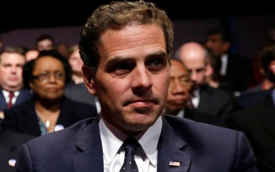 Hunter Biden went in and out of rehab for his drug and alcohol addiction  - AP