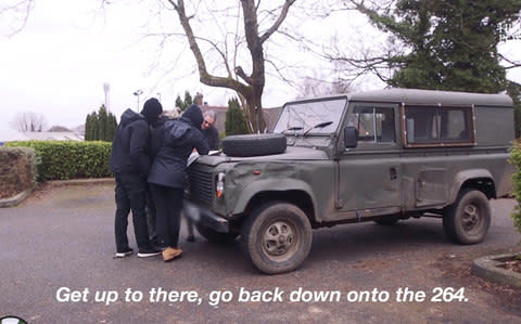 A video played to the judge shows hunt saboteurs try to track the Crawley and Horsham Hunt - Credit: Huffington Post