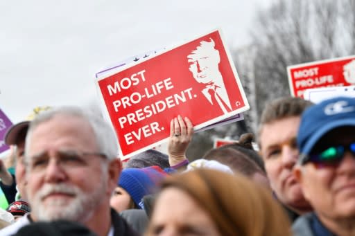 The "March for Life" is held annually on or near the anniversary of the US Supreme Court's ruling in the Roe v Wade case which legalized the procedure nationwide on January 22, 1973