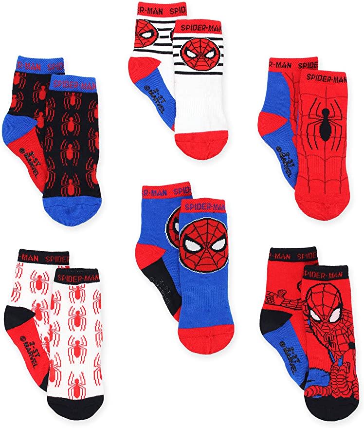 super hero adventure spider man socks