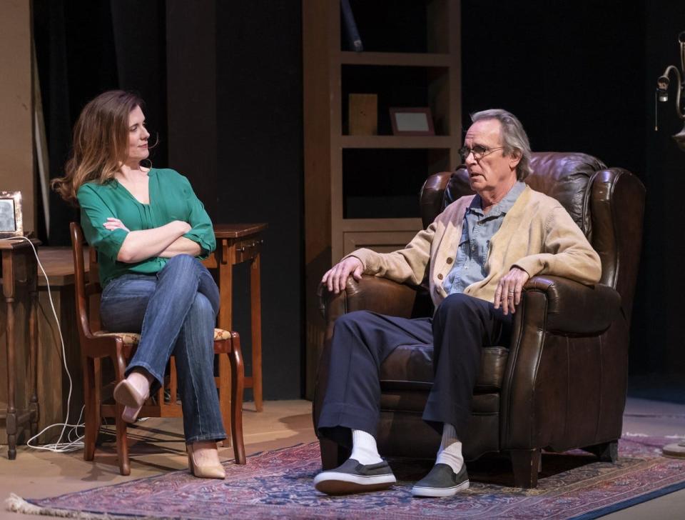 Lisa Waldrop Shattuck and Gary M. Wise play the trouble Thayer daughter and son, played by Jane and Henry Fonda in the 1981 movie.