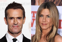 Rupert Everett and Jen Aniston Dave Hogan/Getty Images;Steve Granitz/WireImage 