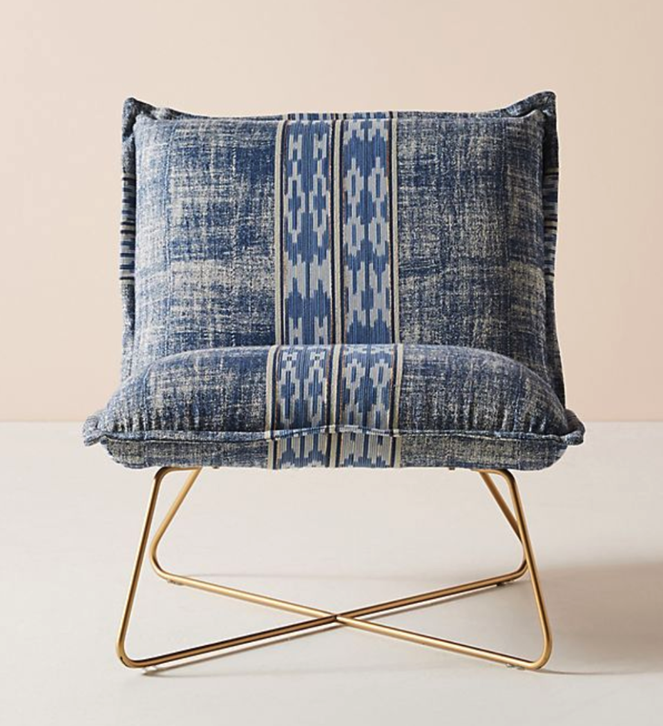 Marisol Relaxed Slipper Chair. (Photo: Anthropologie)