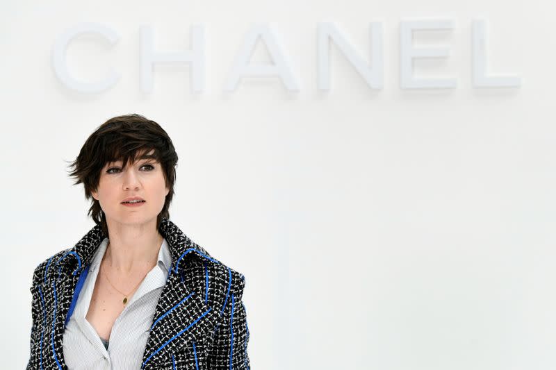 Photocall before Chanel collection show at Paris Fashion Week