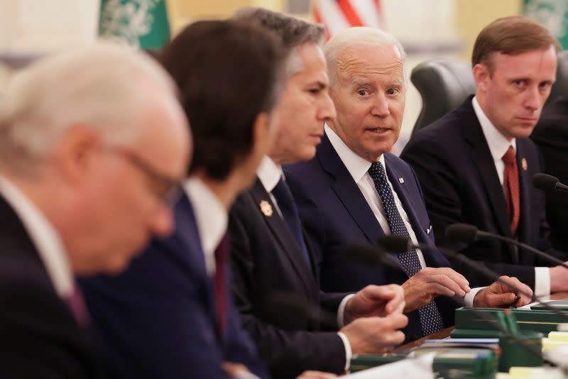 U.S. President Biden visits Saudi Arabia