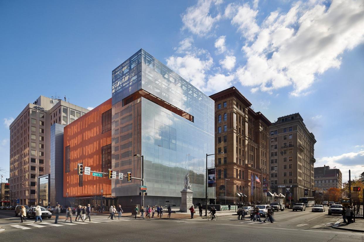 Exterior of the Weitzman National Museum of American Jewish History