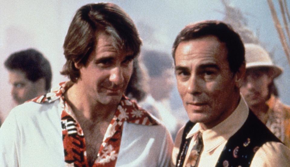 Dean Stockwell and Scott Bakula in 'Quantum Leap' (NBCU/Getty Images)