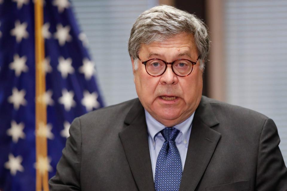 US Attorney General William Barr