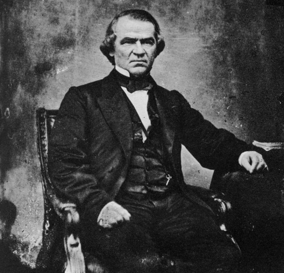 President Andrew Johnson | The Print Collector/Print Collector/Getty