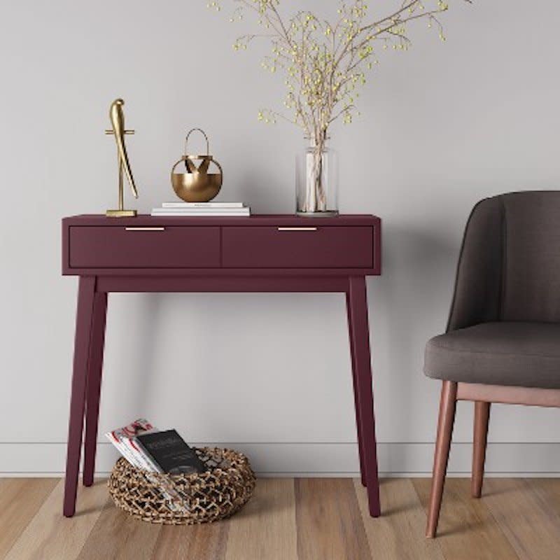 Two Drawer Console Desk