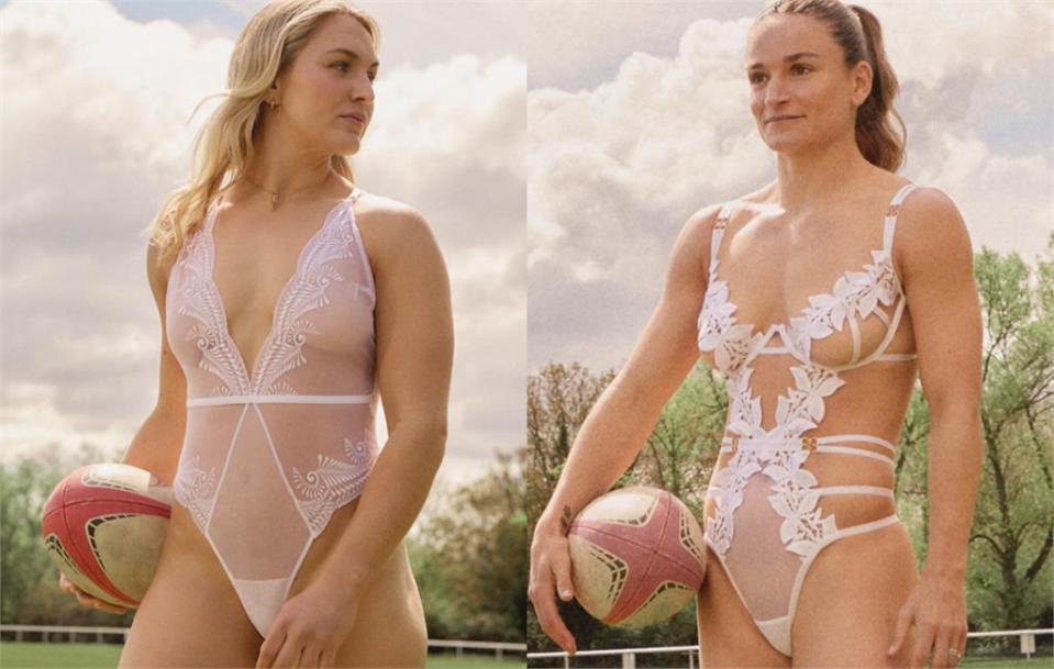 巴黎奧運／尺度過大…3橄球女選手「穿超性感內衣」宣揚力量美！慘被全網炎上