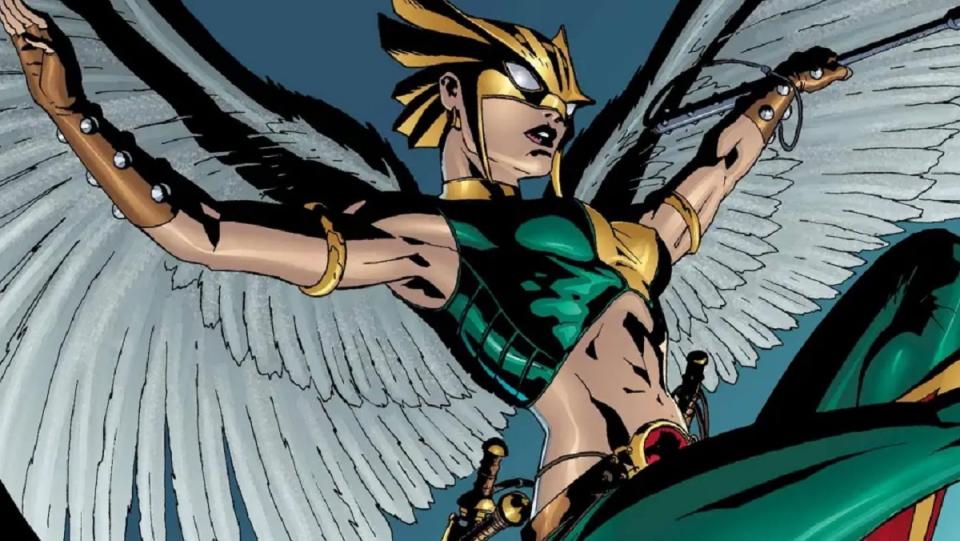 DC Comics' modern Hawkgirl.