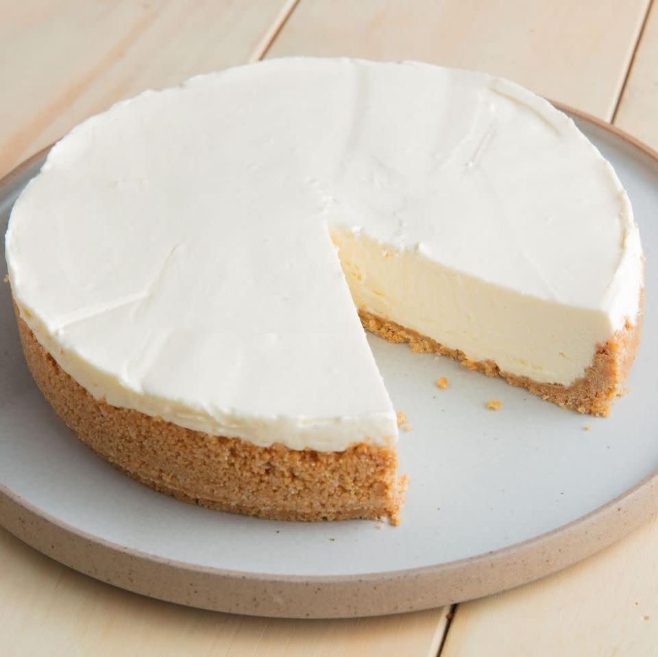 <p>The only downside to a <a href="https://www.delish.com/uk/cooking/recipes/g30239150/cheesecake-recipes/" rel="nofollow noopener" target="_blank" data-ylk="slk:cheesecake" class="link rapid-noclick-resp">cheesecake</a> is how long it takes to bake and how fussy it can be (water bath? no thank you!). A no-bake <a href="https://www.delish.com/uk/cooking/recipes/a31096439/malteser-cheesecake/" rel="nofollow noopener" target="_blank" data-ylk="slk:cheesecake" class="link rapid-noclick-resp">cheesecake</a> takes all the stress away. Plus, it takes about half the time to make.</p><p>Get the <a href="https://www.delish.com/uk/cooking/recipes/a32090244/easy-no-bake-cheesecake-recipe/" rel="nofollow noopener" target="_blank" data-ylk="slk:No-Bake Cheesecake" class="link rapid-noclick-resp">No-Bake Cheesecake</a> recipe.</p>