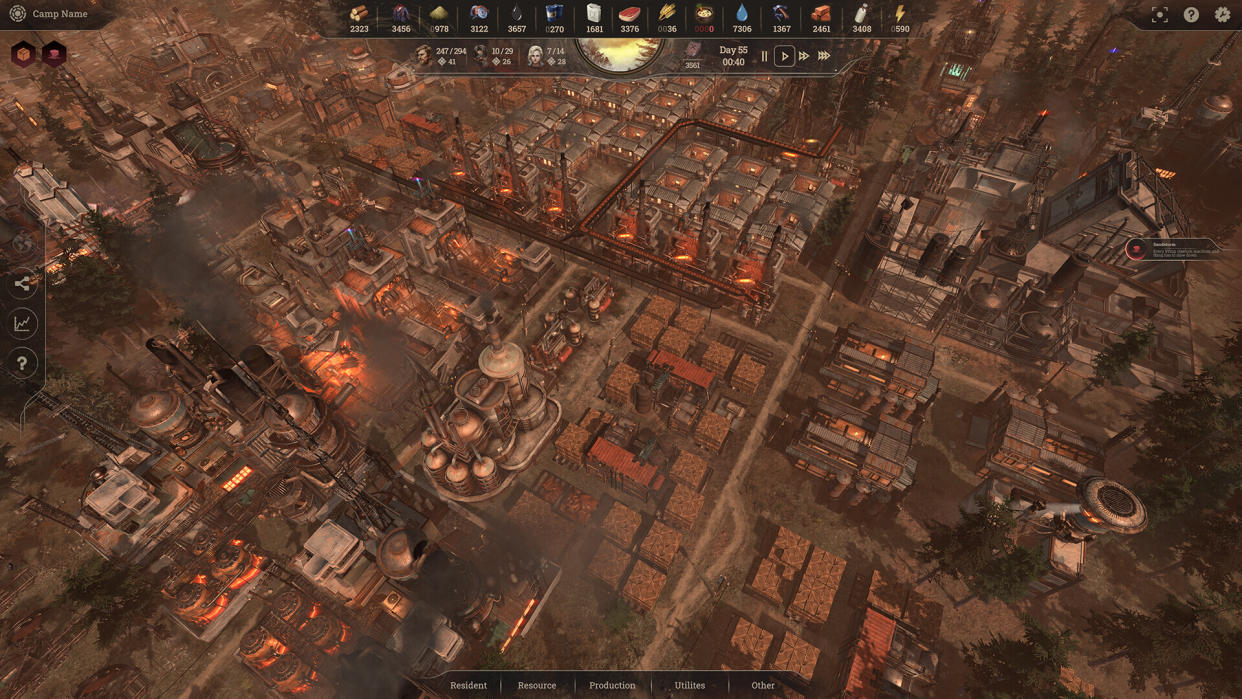  An advanced city in dieselpunk city builder New Cycle. 