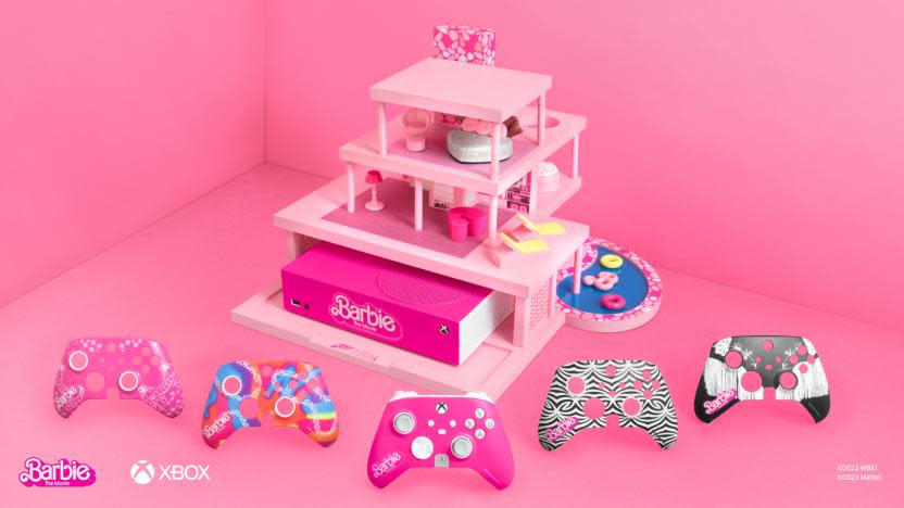 El genial Xbox Series S de Barbie puede ser tuyo