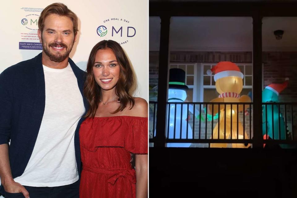 <p>Getty;Kellan Lutz/Instagram</p> Brittany Lutz showed off her husband