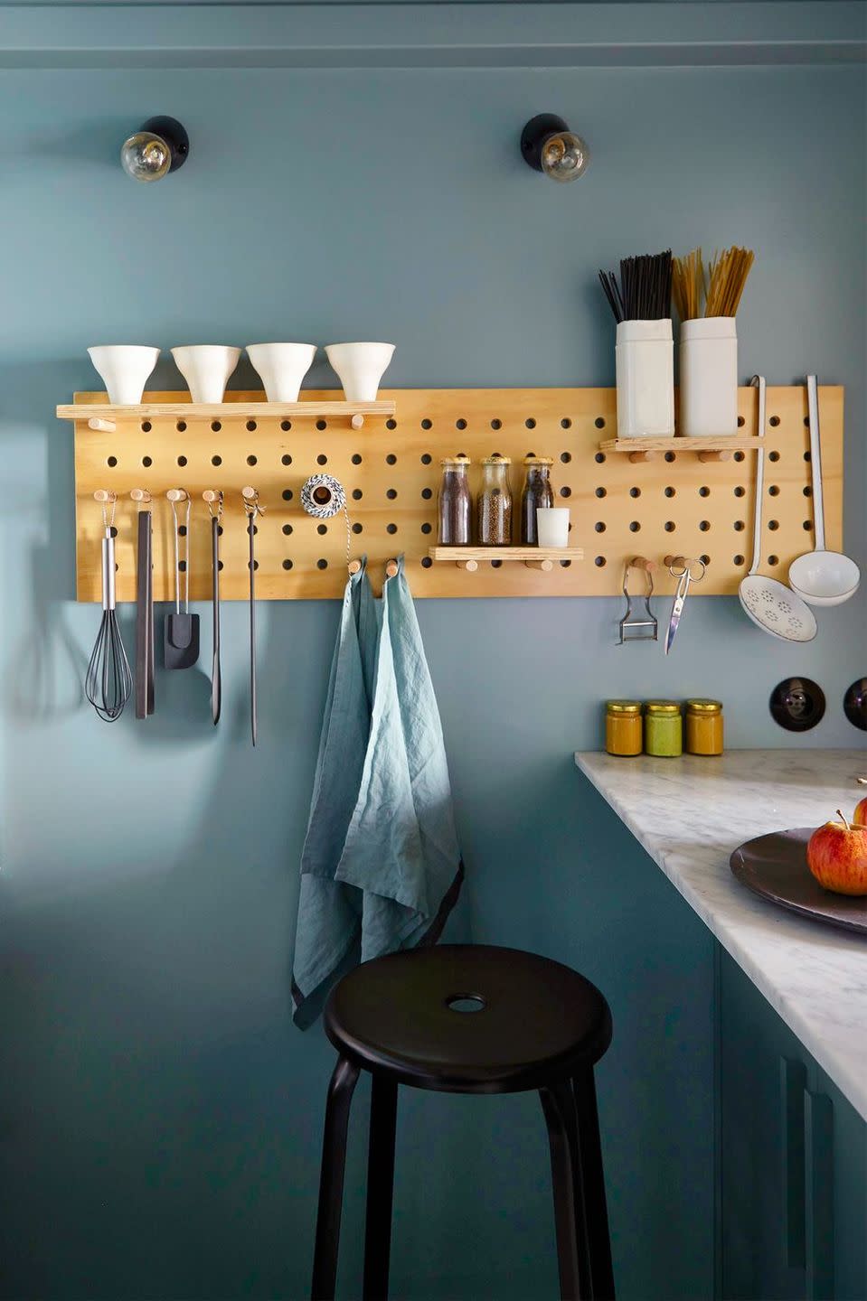 1) Hang a Peg Board