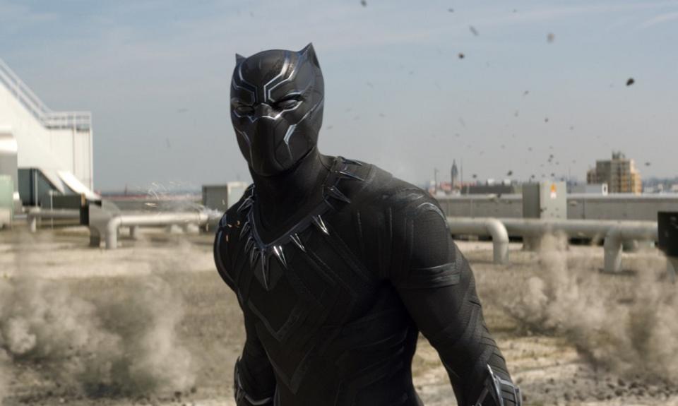 Chadwick Boseman as Black Panther in 'Captain America: Civil War' (Credit: Disney/Marvel)