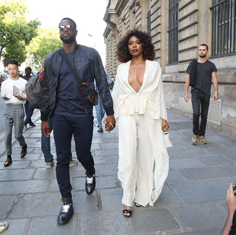 Dwyane Wade and Gabrielle Union