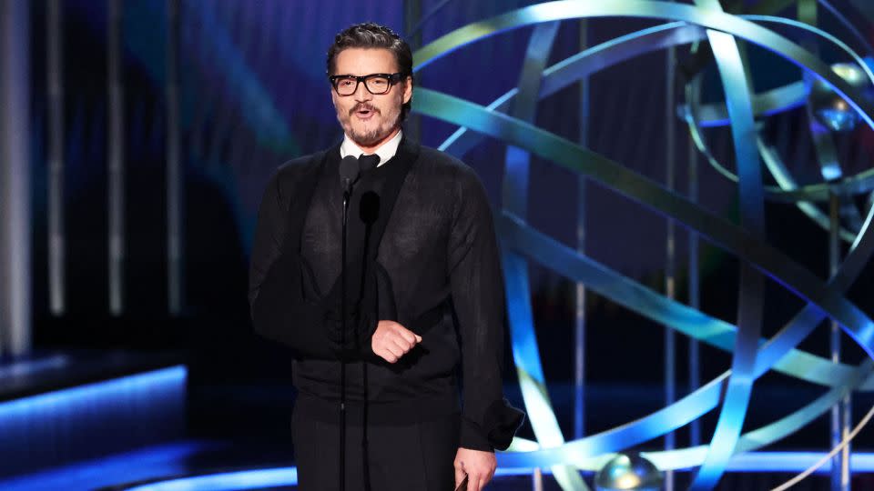 Pedro Pascal presenting at the 75th Primetime Emmy Awards in Los Angeles. - Mario Anzuoni/Reuters