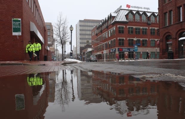 Moncton business leaders hope the creation of a task force on homelessness will improve safety in the city's downtown. (Shane Magee/CBC - image credit)