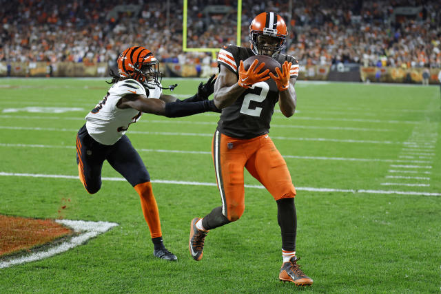 Photo: Cleveland Browns Amari Cooper Makes 17 Yard Reception -  PIT2023091810 