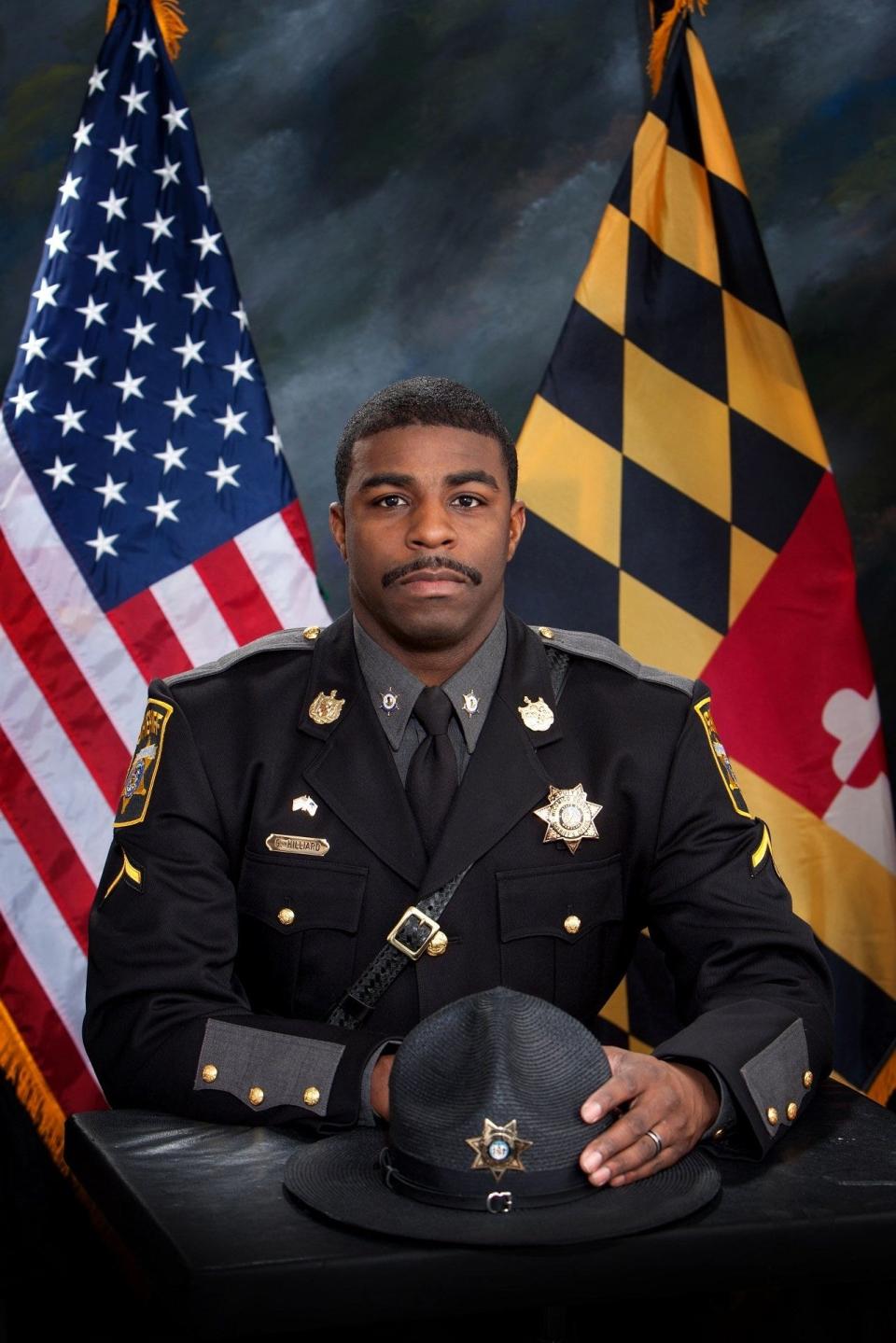 Deputy First Class Glenn Hilliard, a 16 year veteran with the Wicomico County Sheriff's Office, was fatally shot in the line of duty in Pittsville, Maryland, Sunday night. Police said he was attempting to apprehend a man wanted on multiple felony arrest warrants.