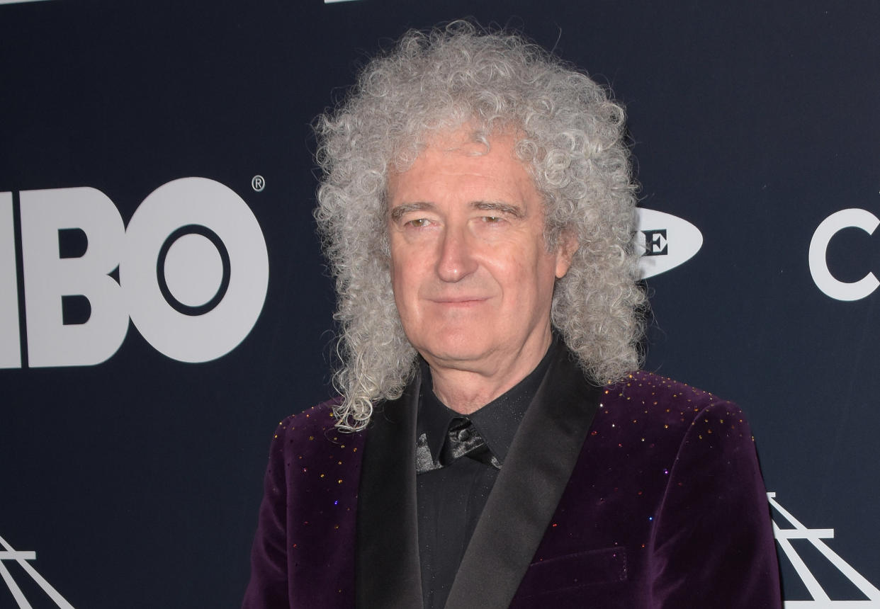 Brian May attends the 2019 Rock & Roll Hall Of Fame Induction Ceremony at Barclays Center on March 29, 2019 in Brooklyn, New York. (Photo by imageSPACE/Sipa USA)