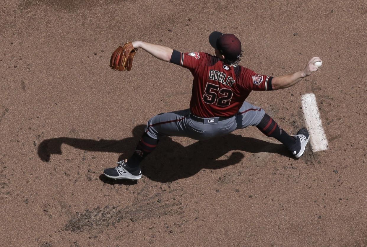 Zack Godley is a shadow of his former self in 2018 (AP Photo/Morry Gash)