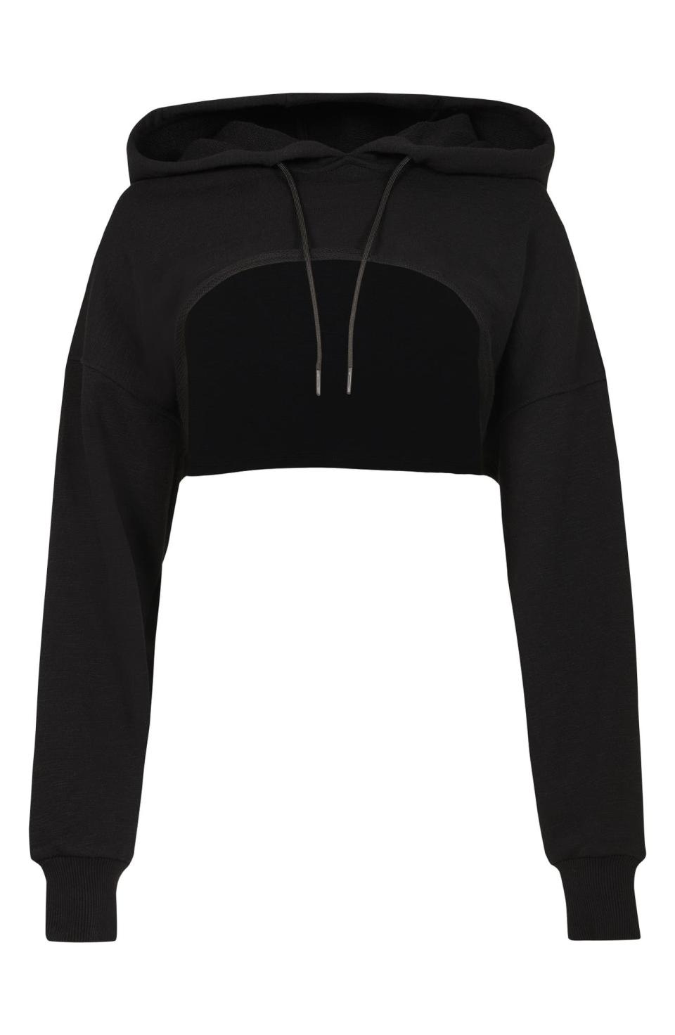 Nisi Cropped Hoodie. Image via Nordstrom.