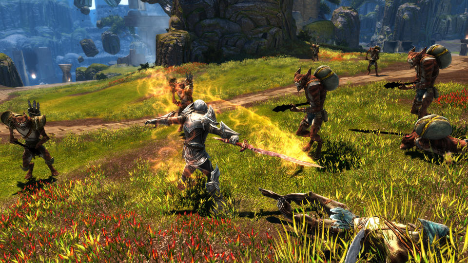 kingdoms of amalur combat