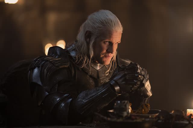 <p>HBO</p> Matt Smith as Prince Daemon Targaryen on 'House of the Dragon' season 2