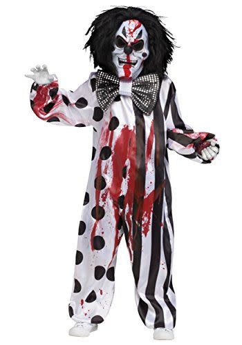 24) Child's Killer Clown Costume