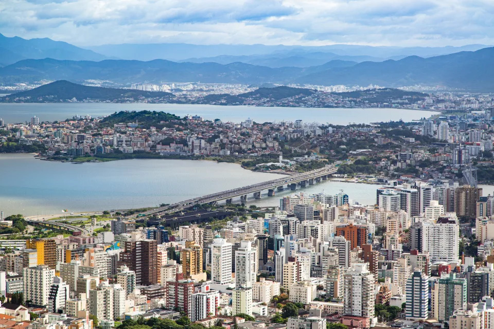 Vista de Florianópolis (Foto: Getty Images)