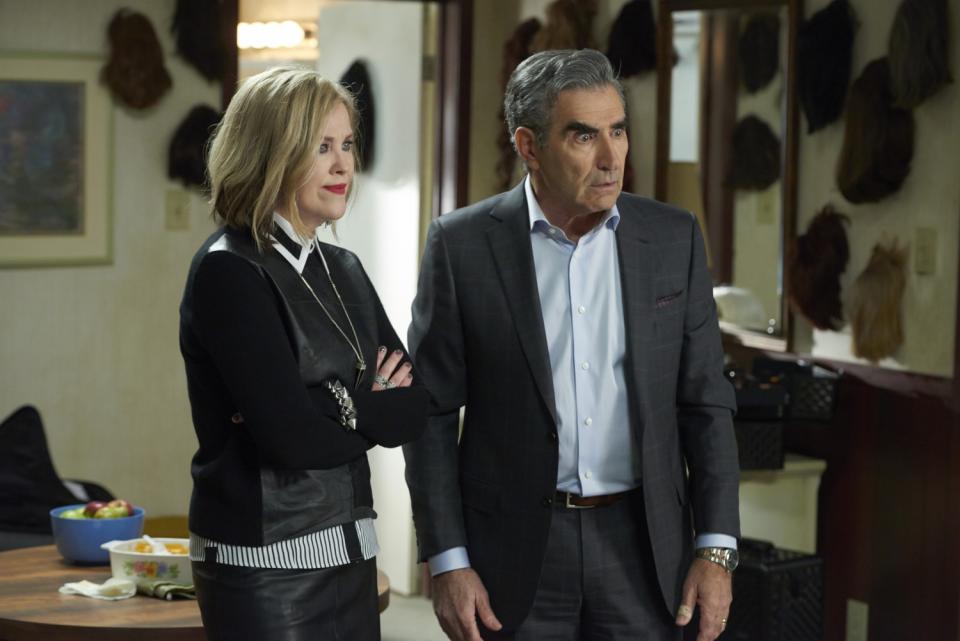 Catherine O'Hara and Eugene Levy star in 'Schitt's Creek.'