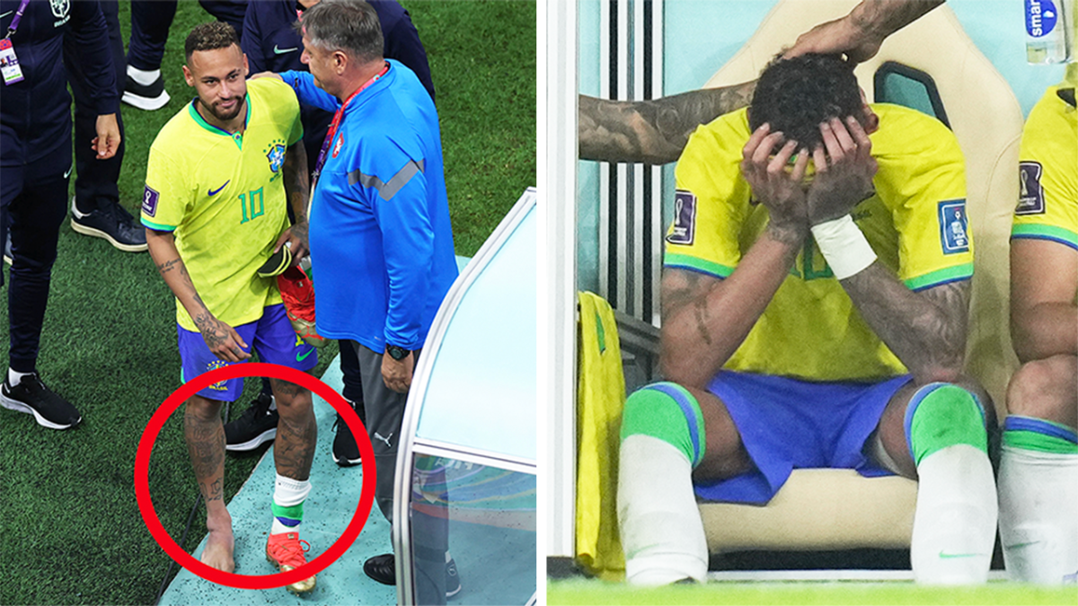 Neymar images leave FIFA World Cup viewers 'broken'