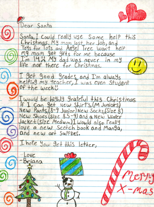 The USPS Operation Santa program receives thousands of letters each year, many that tug on heartstrings.