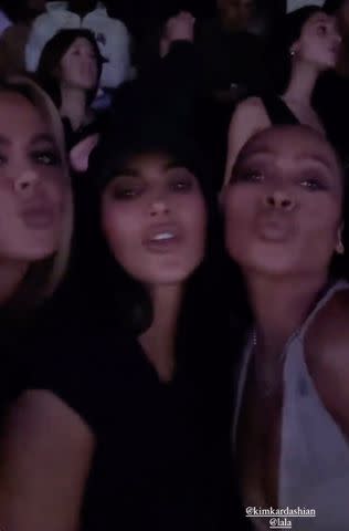 <p>Khloe Kardashian/Instagram</p> Kim Kardashian, Khloé Kardashian and La La Anthony