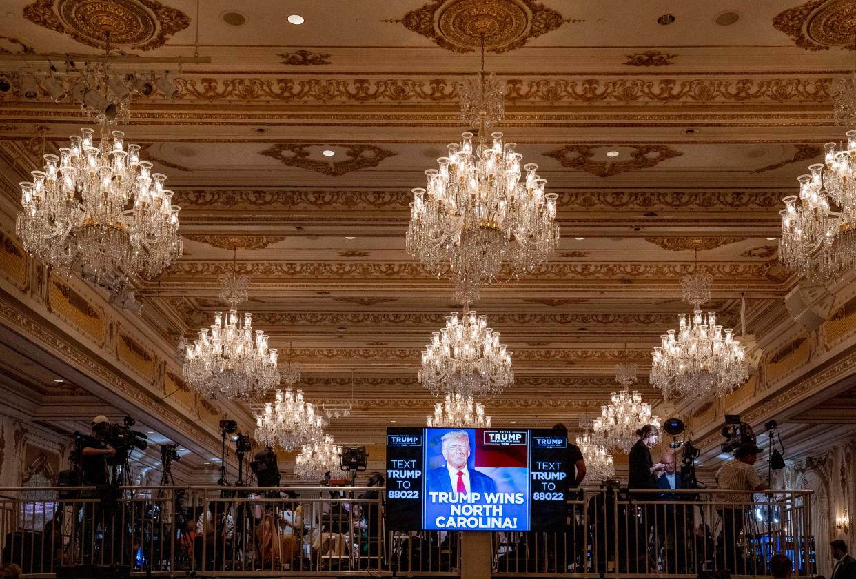 Mar-a-Lago has become a political hub.