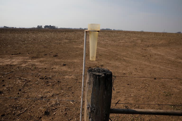 En muchos lugares los pluviómetros de los campos siguen aguardando por las lluvias