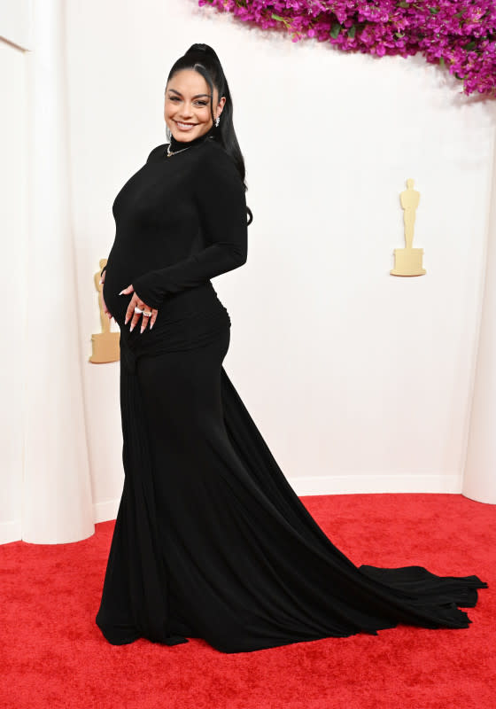 Vanessa Hudgens at the 96th Annual Oscars held at the Ovation Hollywood on March 10, 2024 in Los Angeles, California. <p>Gilbert Flores/Getty Images</p>