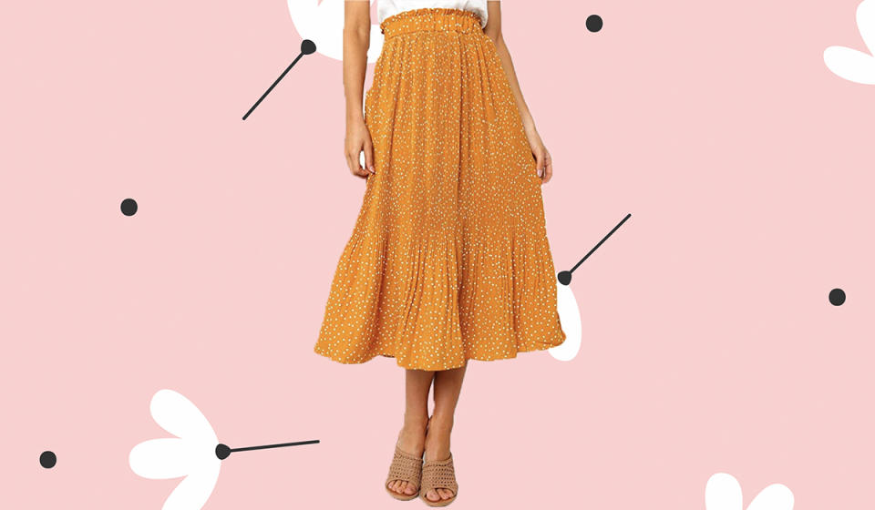 How cute is this flouncy skirt? (Photo: Amazon)