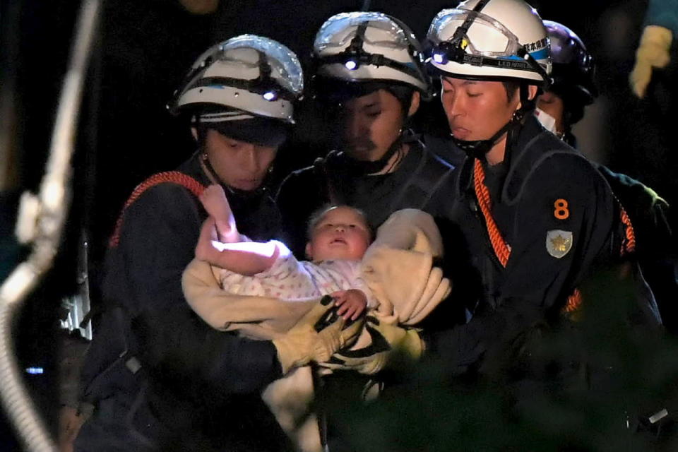 8-month-old is rescued