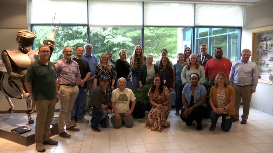 MSU’s Veterinary Diagnostic Laboratory team. (WLNS)