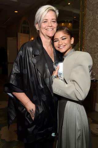 <p>Michael Kovac/Getty Images</p> Claire Stoermer (left) and Zendaya attend ELLE's 26th annual Women in Hollywood Celebration Presented by Ralph Lauren and Lexus at The Four Seasons Hotel Los Angeles on Oct. 14, 2019, in Beverly Hills, Calif.