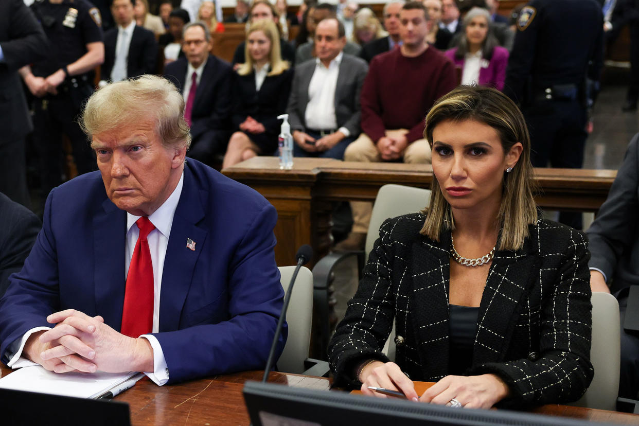Donald Trump; Alina Habba Shannon Stapleton-Pool/Getty Images