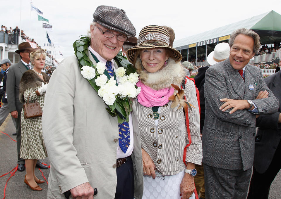 Dan Gurney (L) won races in Formula 1, NASCAR and IndyCar. (Photo by Andreas Rentz/Getty Images)