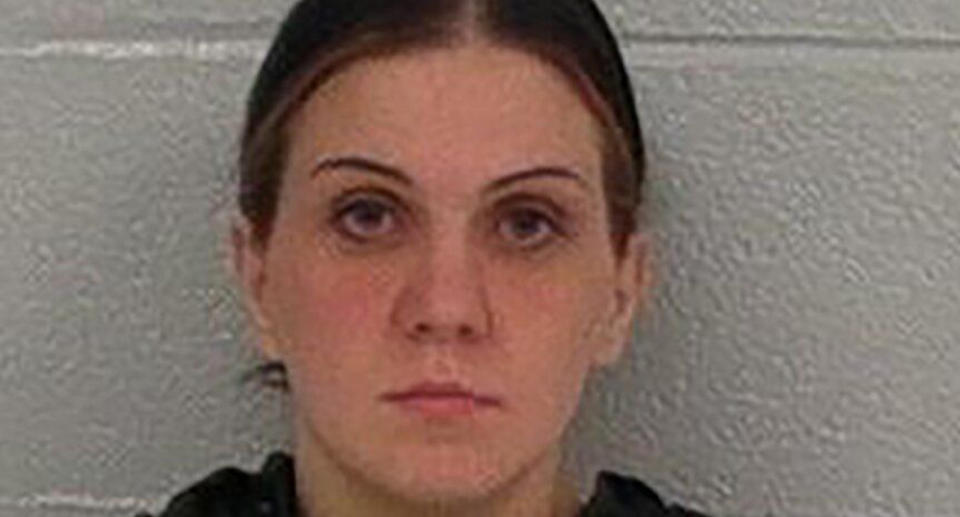 A mug shot of 30-year-old teacher Amelia Ressler